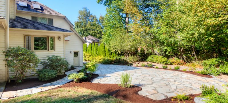 Stone Patio Installation