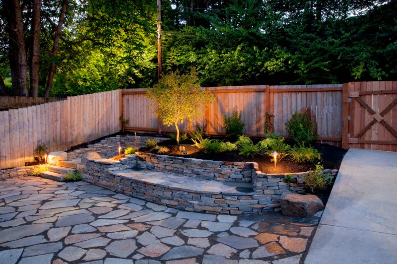 Stone Patio Installation