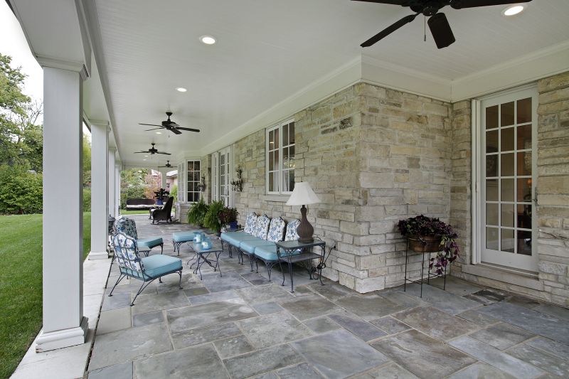 Stone Patio Installation