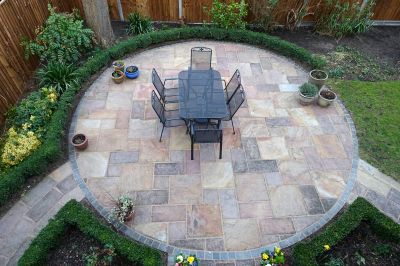 Summer Stone Patio Work