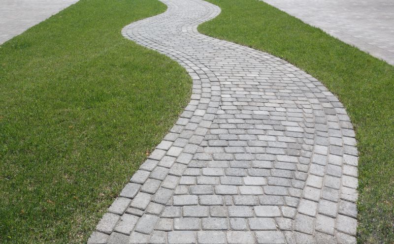 Curved Stone Pathways